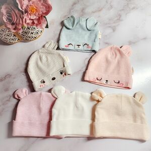 Adorable Baby Beanies with Bear Ears